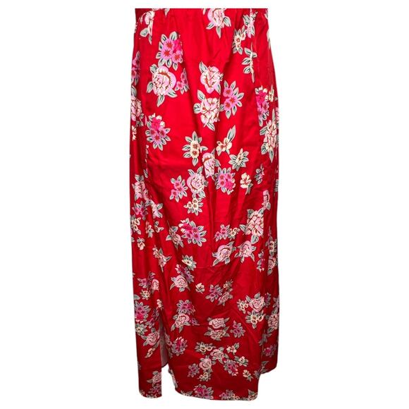 Cupshe Floral Off-Shoulder Flutter Sleeve Maxi Dress Size M - Picture 3 of 8